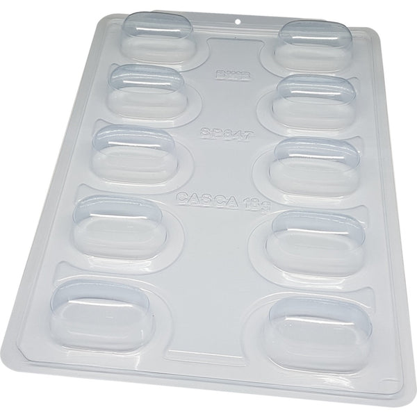 FORMA 3 PARTES COM SILICONE SEMIPROFISSIONAL MINI TRUFA ALONGADA SP 847 3522 - BWB