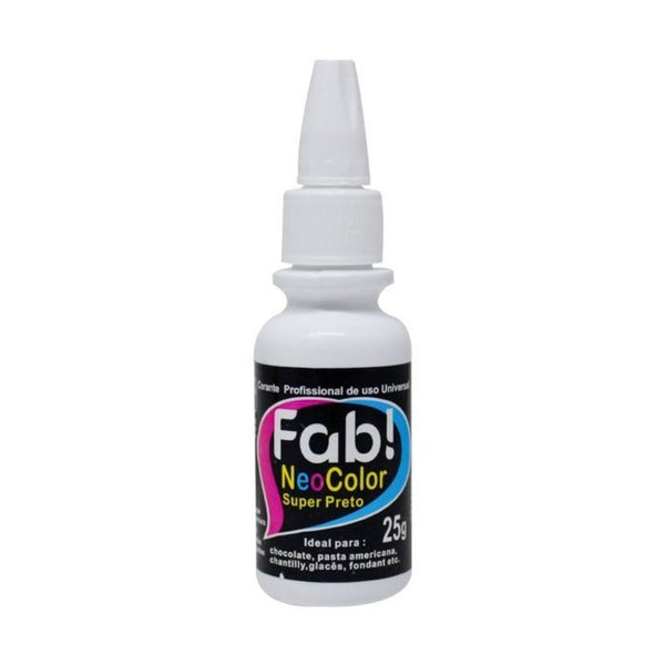 CORANTE NEOCOLOR SUPER PRETO 25G - FAB