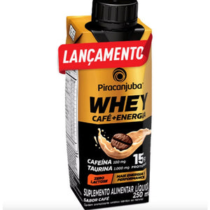 10840 SUPLEMENTO WHEY  CAFE 15G PROTEINAS 250ML - PIRACANJUBA