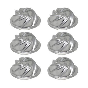 FORMA VULCÃO MINI 0448 6 PEÇAS - CAPARROZ
