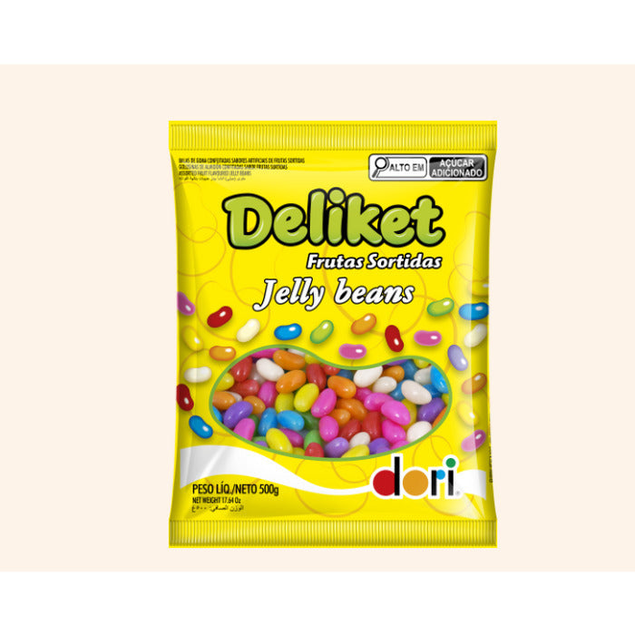 11438 DELIKET GOMA CONFEITADA FRUTAS 500G - DORI