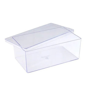 11367 CAKE BOX RETANGULAR 1,750L TRANSPARENTE REF6289 - LSC TOYS