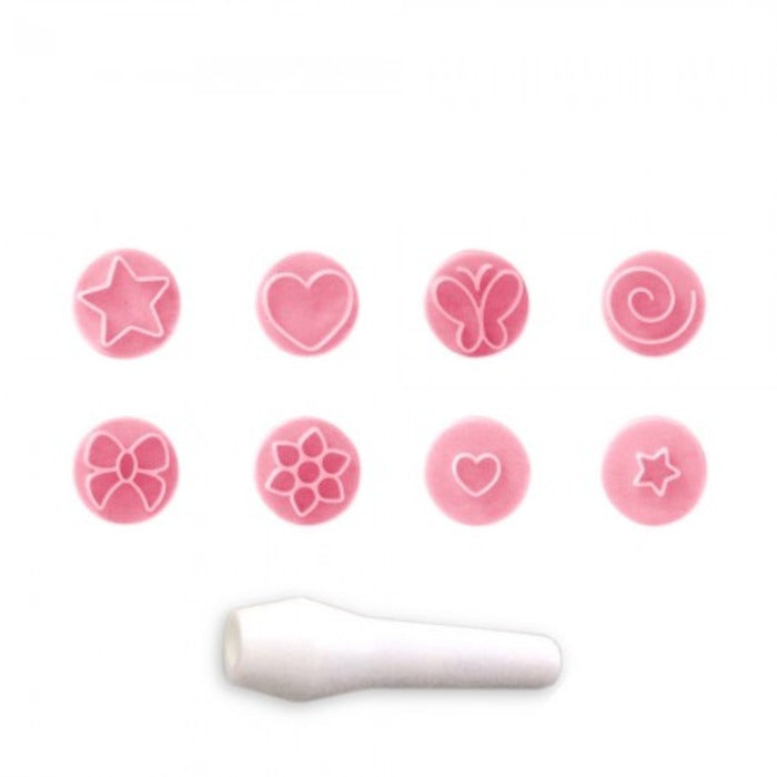 7665 KIT CARIMBOS ESSENCIAIS ROSA BEBÊ - BLUE STAR