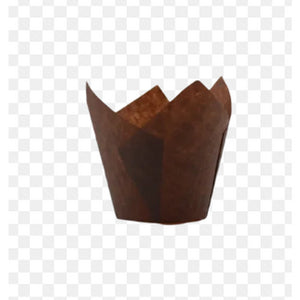 10740 FORMA TULIPA   MARROM 5CM X 5CM -ULTRAFEST