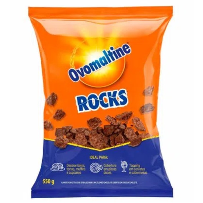 8614 CEREAIS CROCANTES ROCKS 550G - OVOMALTINE