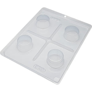FORMA 3 PARTES COM SILICONE MINI PÃO DE MEL 829 - BWB
