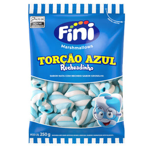 11132 MARSHMALLOW RECHEADO TORÇAO AZUL 250G - FINI