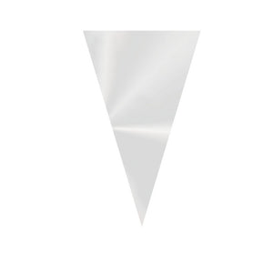 5257 EMBALAGEM PLÁSTICA PARA CONE INCOLOR 14CM X 23CM 50 UND - CROMUS