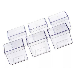 11370 CAIXA ACRÍLICA 5CMX5CM TRANSPARENTE REF0279 - LSC TOYS