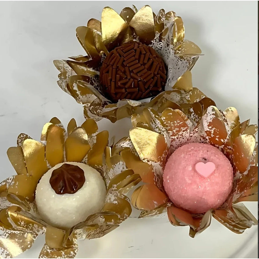 12024 FORMINHA MADRI DOURADO 30UND 730018 - DECORA DOCES