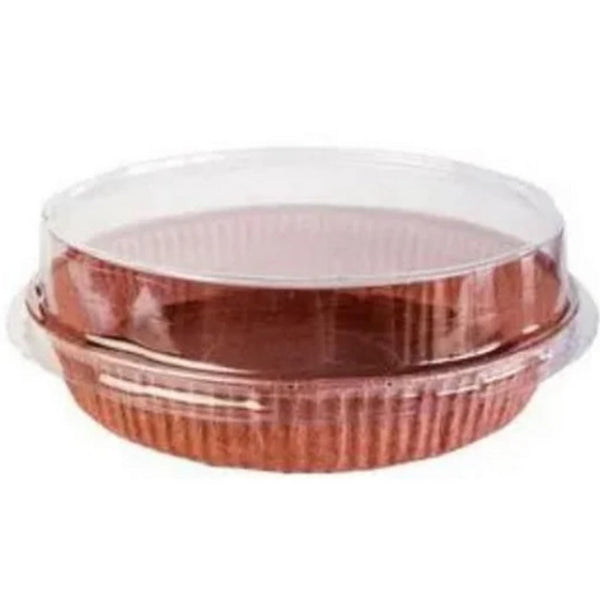 10843 FORMA TORTA PIE 16X3CM IMPERMEÁVEL COM TAMPA 5 UND - ULTRAFEST