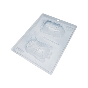 6232 FORMA 3 PARTES COM SILICONE MINION DAVE 11001 - BWB