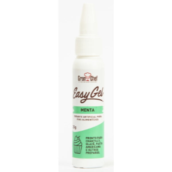 CORANTE EASY GEL VERDE MENTA 25G - GRAN CHEF