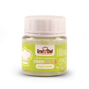 CORANTE LIPOSSOLÚVEL MAÇÃ VERDE CANDY 5G - GRAN CHEF