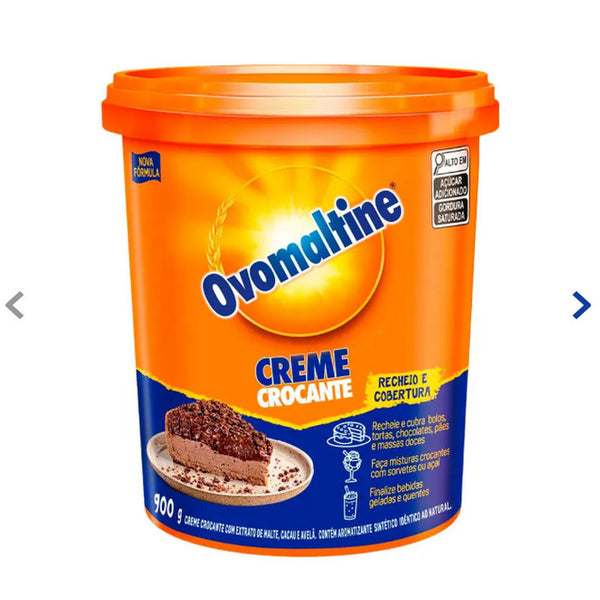 11841 OVOMALTINE CREME CROCANTE POTE 900G - OVOMALTINE