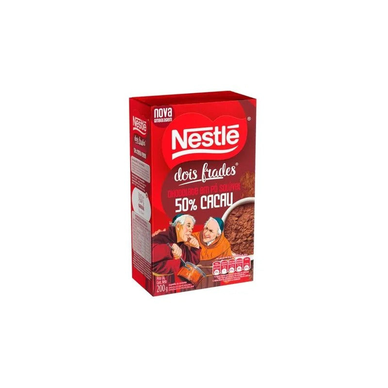 8712 CHOCOLATE EM PÓ 50% CACAU NESTLÉ DOIS FRADES GRANEL 250G