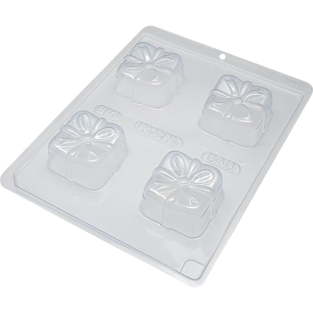 FORMA 3 PARTES COM SILICONE PÃO DE MEL COM LAÇO 848 - BWB