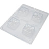 FORMA 3 PARTES COM SILICONE PÃO DE MEL COM LAÇO 848 - BWB