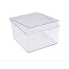 11365 CAKE BOX QUADRADA 2L -16,5CM X 16,5CM X8CM TRANSPARENTE REF6233 - LSC TOYS