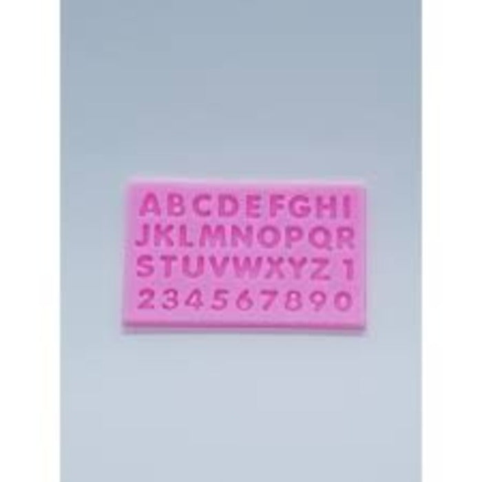 10004 MOLDE EM SILICONE ALFABETO GMEZN376 - PRIME CHEF
