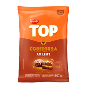 COBERTURA AO LEITE  TOP GOTAS 1,01 KG - HARALD