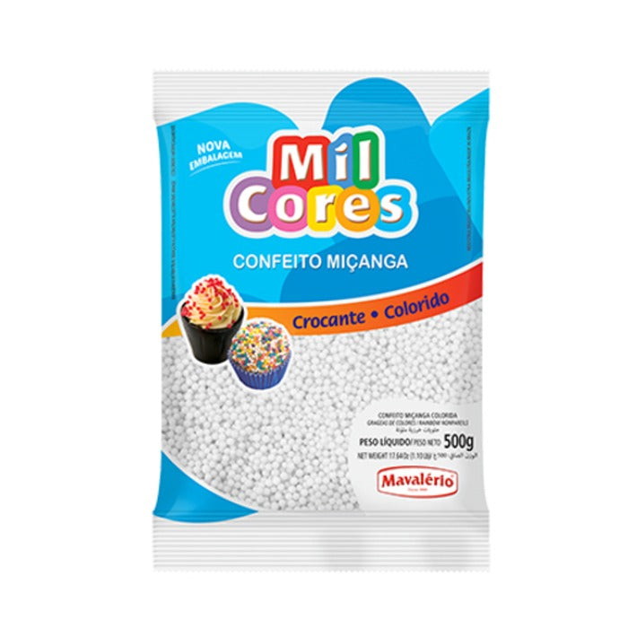 MIÇANGA BRANCA 500G - MAVALÉRIO