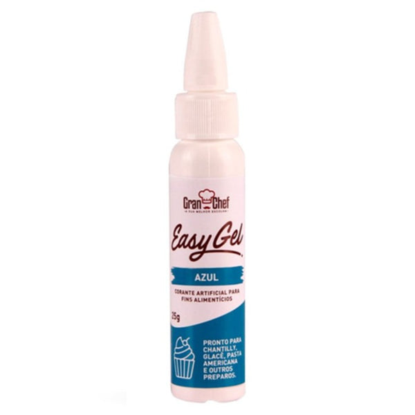 CORANTE EASY GEL AZUL 25G - GRAN CHEF