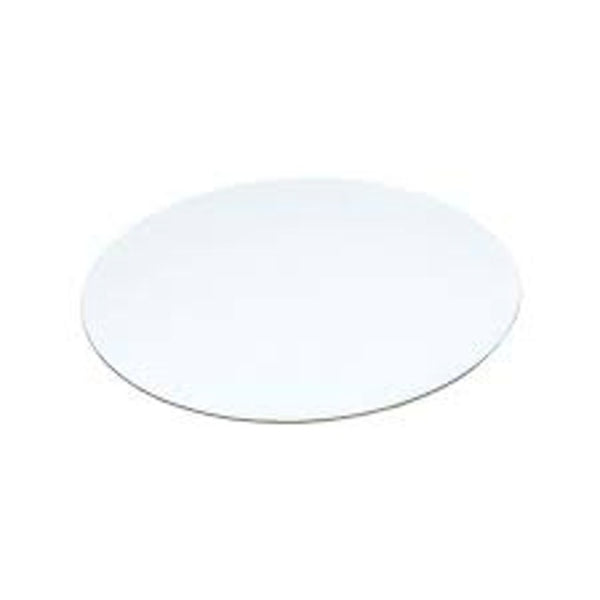 BASE LAMINADA REDONDA BRANCA 21CM  10 UNID - CURIFEST