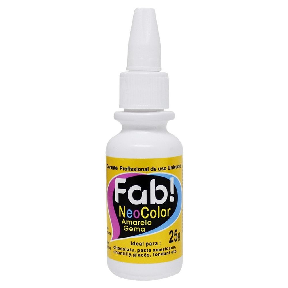 CORANTE NEOCOLOR AMARELO GEMA 25G - FAB