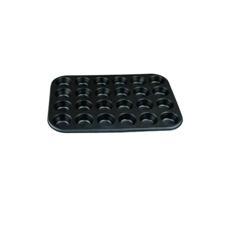 10896 FORMA PARA MINI CUPCAKE TEFLON 24 ESPAÇOS - CONFEITUDO