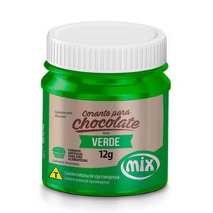 CORANTE PARA CHOCOLATE VERDE 12G - MIX