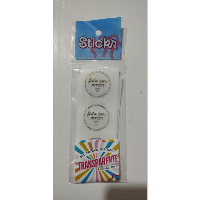 12322  ADESIVO COM AMOR TPT COM 30UND - STICKR