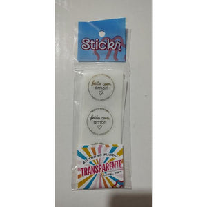 12322  ADESIVO COM AMOR TPT COM 30UND - STICKR