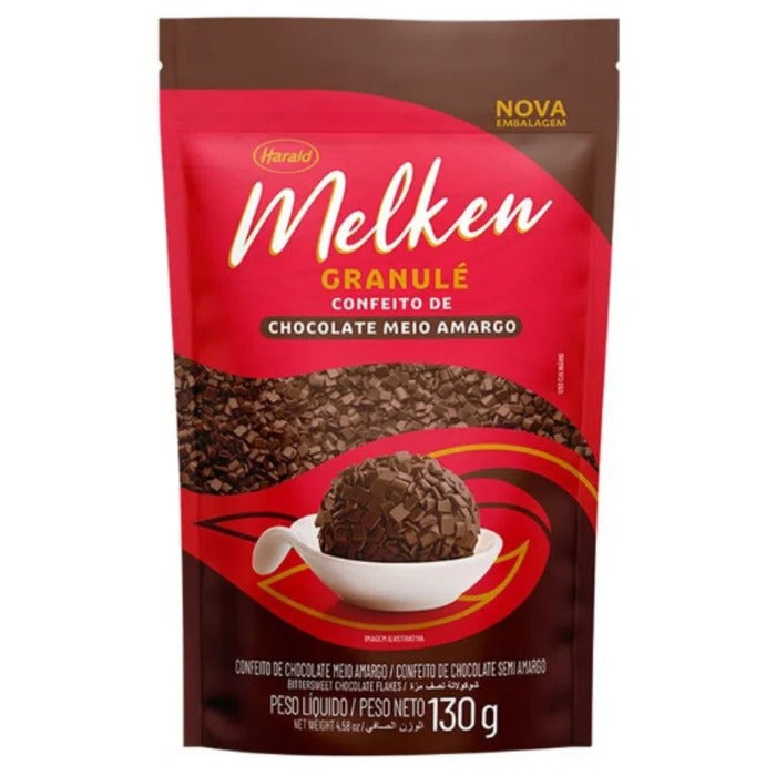 8327 GRANULÉ MEIO AMARGO MELKEN 130G - HARALD