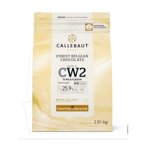 6745 CHOCOLATE BRANCO CW2 GOTAS  2,01KG - BARRY CALLEBAUT CW2BR25A