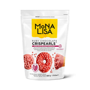 7285 CRISPEARLS RUBY MONALISA 800G - BARRY CALLEBAUT