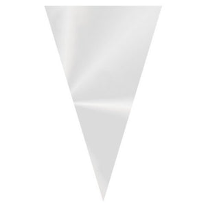 5929 EMBALAGEM PLÁSTICA PARA CONE INCOLOR 18CM X 30CM 50 UND - CROMUS