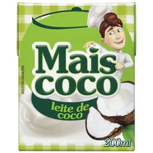 LEITE DE COCO MAIS COCO 200ML - SOCOCO