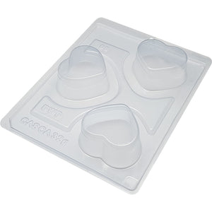 FORMA 3 PARTES COM SILICONE MINI PÃO DE MEL 99 - BWB