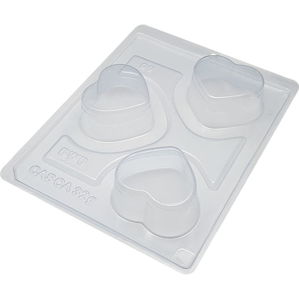 FORMA 3 PARTES COM SILICONE MINI PÃO DE MEL 99 - BWB