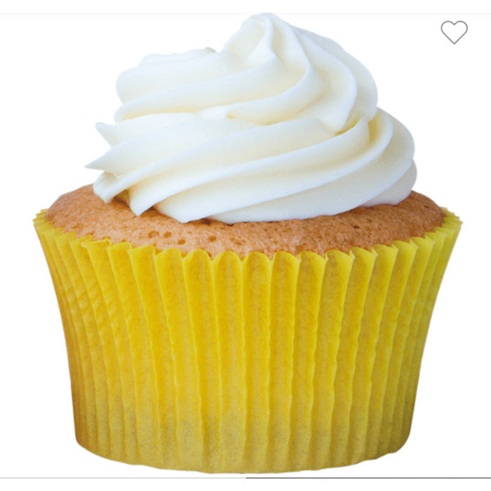 10639 FORMINHA PARA CUPCAKE AMARELO GIRASSOL N.0 LISA 45UN - MAGO