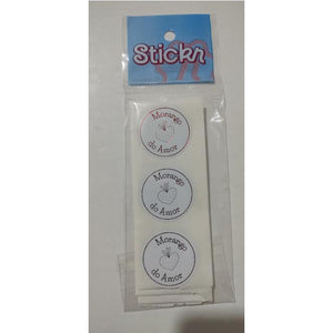 12338 ADESIVO MORANGO DO AMOR COM  30UND - STICKR