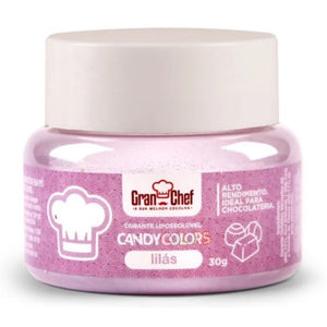 CORANTE LIPOSSOLÚVEL LILÁS CANDY 30G - GRAN CHEF