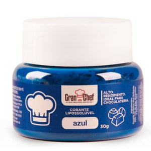 CORANTE LIPOSSOLÚVEL AZUL 30G - GRAN CHEF