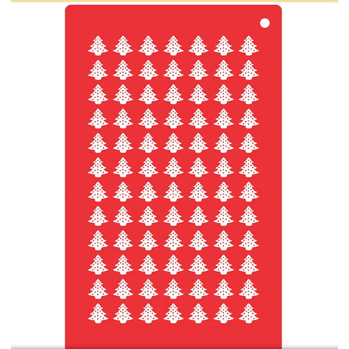 11927 PLACA CONFEITOS E SPRINKLES ARVORE DE NATAL 1,6CM 1522 - RR CORTADORES
