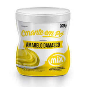 CORANTE EM PÓ AMARELO DAMASCO 100G - MIX