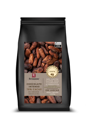 CHOCOLATE GOURMET AMARGO 70% CACAU 2,02KG - RITZMANN