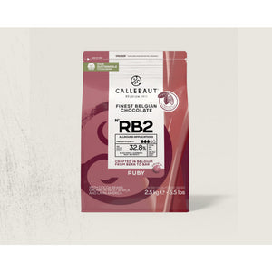10848 CHOCOLATE RUBY 32,8% 2,5KG - BARRY CALLEBAUT CHR-Q37RB2-2B-U75