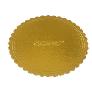 CAKE BOARD PREMIUM 35CM OURO - CURIFEST