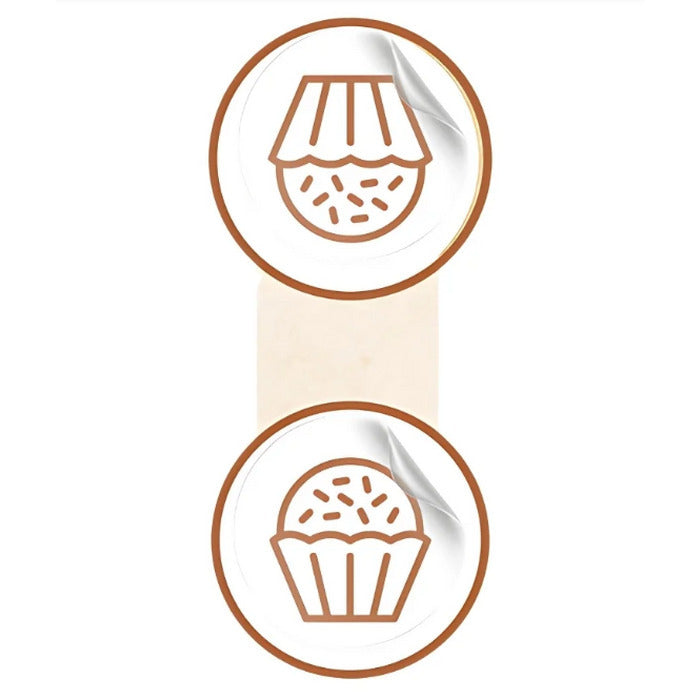 12310 ETIQUETA LACRE BRIGADEIRO COM 20 UND - STICKR